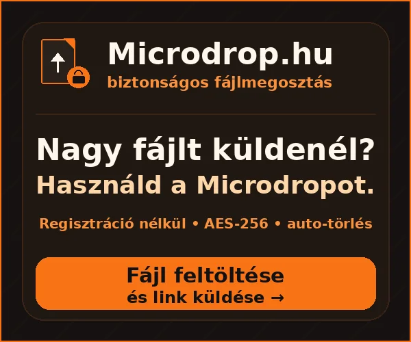 Microdrop fájlmegosztó hirdetés nagy felbontású sidebar kreatív