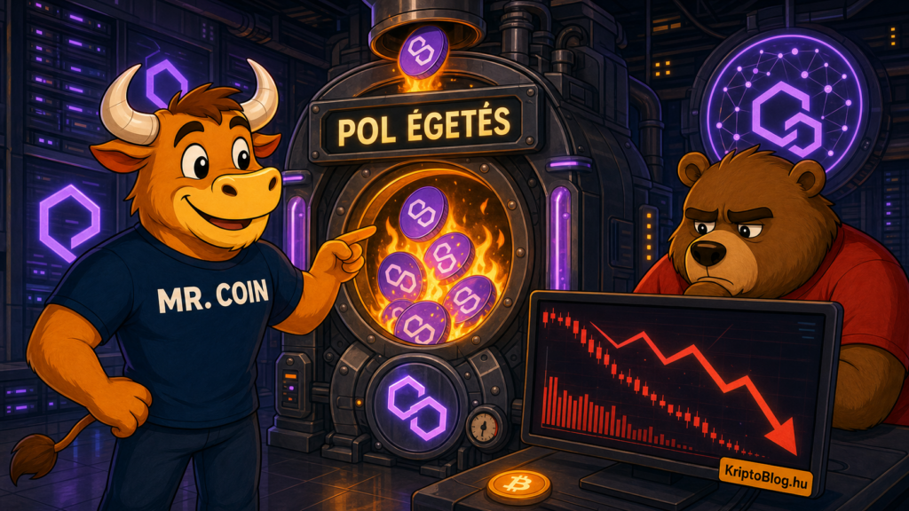 Polygon POL tokenegetes es arfolyamparadoxon illusztracio KriptoBlog.hu brandjelzessel