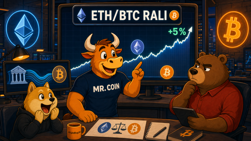 ETH BTC rali es intezmenyi Bitcoin kereslet illusztracio KriptoBlog.hu brandjelzessel