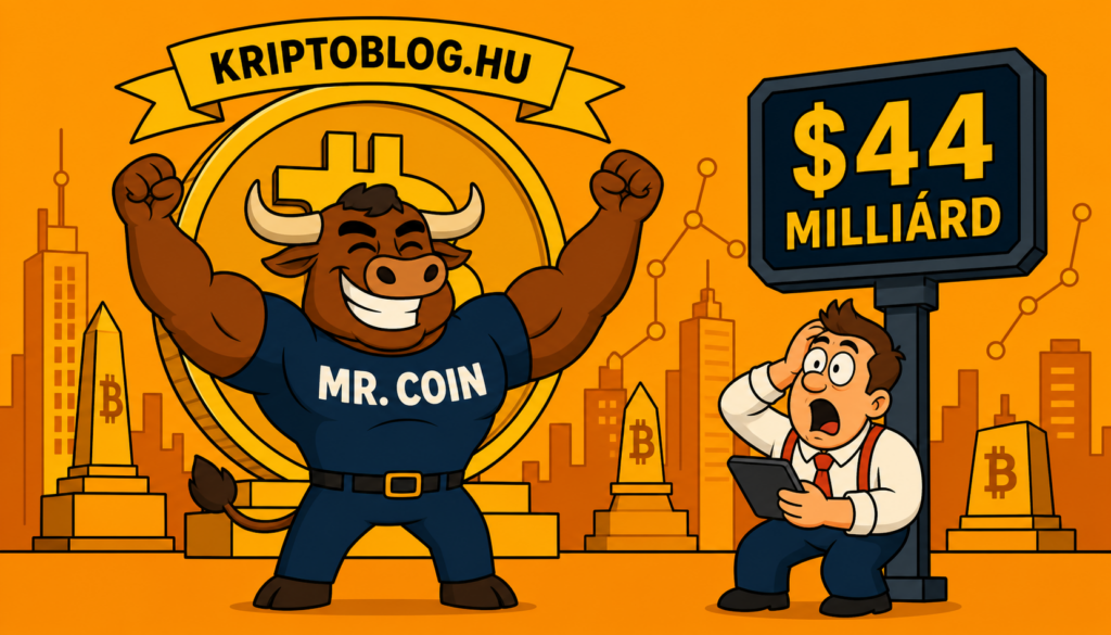 Újabb 44 Milliárd Dollár a Bitcoin Vásárlásra: Intézményi Befektetők Hajtanak? - KriptoBlog.hu borítókép