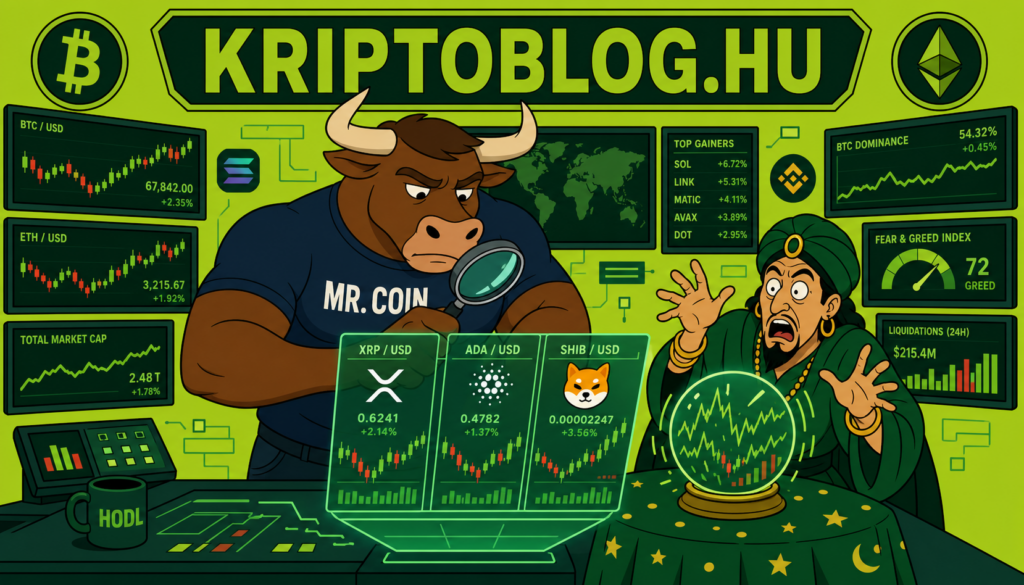 Kriptopiac Nézőpont: XRP, Cardano és Shiba Inu – Mi várható? - KriptoBlog.hu borítókép