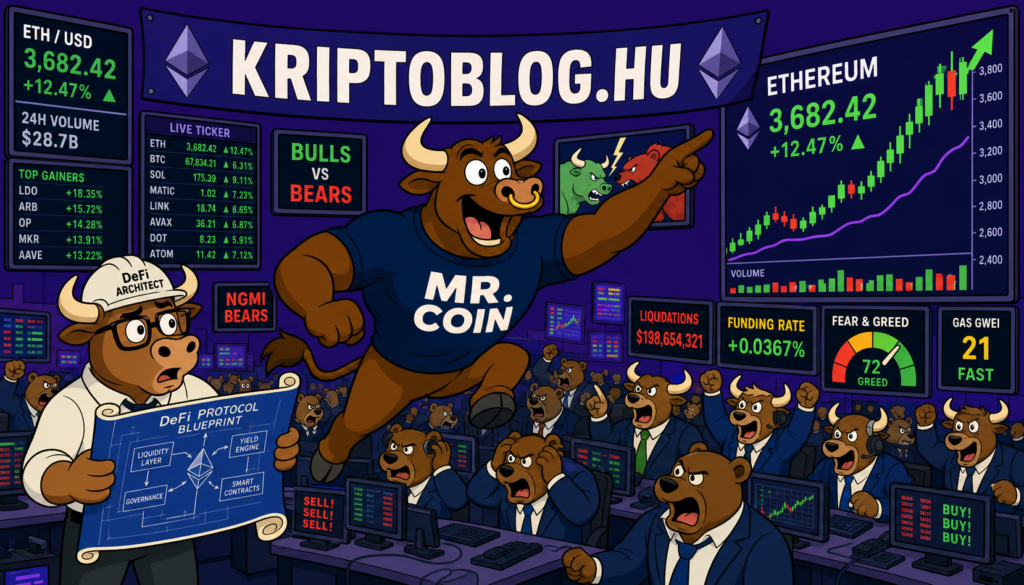 Ethereum Árfolyam-összeomlás Közel? Technikai Jelzések Figyelmeztetnek - KriptoBlog.hu borítókép