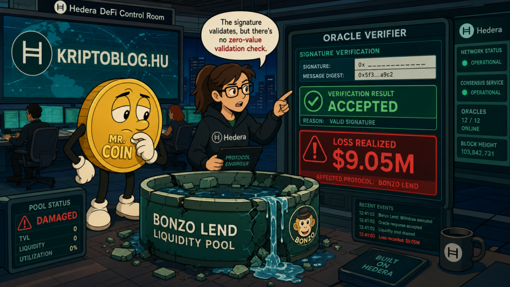 Bonzo Lend: 9,05 millió dolláros veszteséget okozott egy oracle-hiba - KriptoBlog.hu borítókép