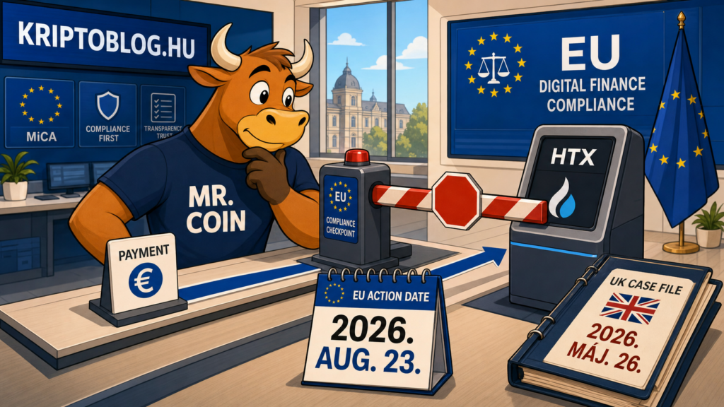 EU transaction ban on HTX applies from August 23 - KriptoBlog.hu cover image